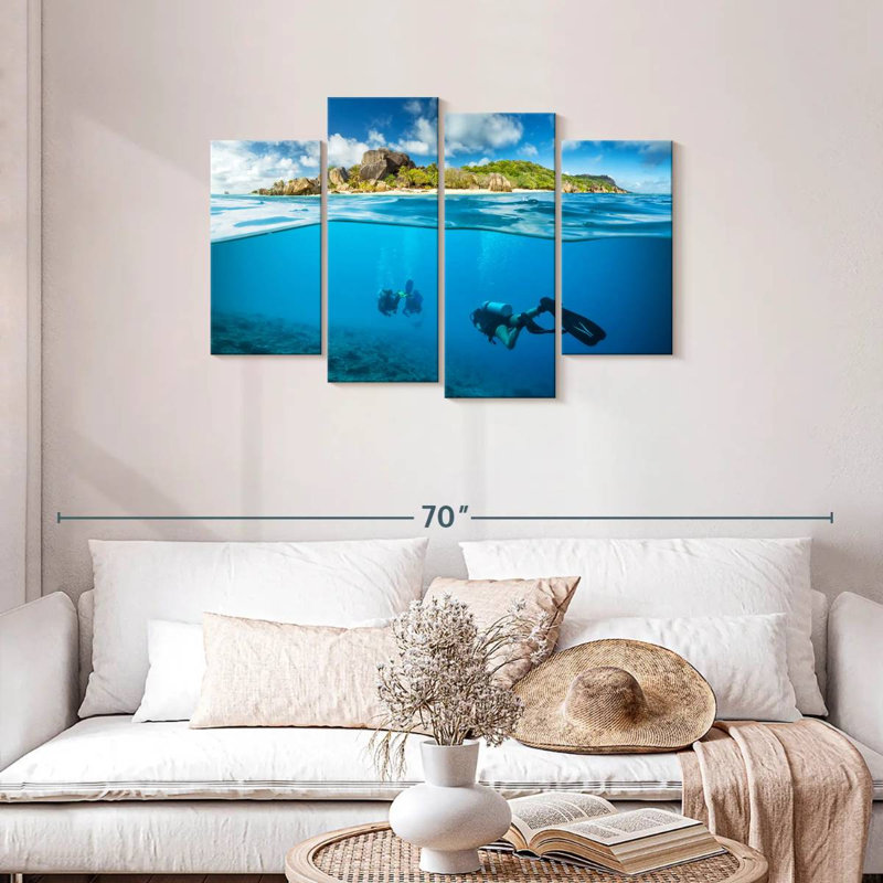 Sireci Diving, 27" H x 43" W
