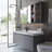 French modern style simple bathroom cabinet