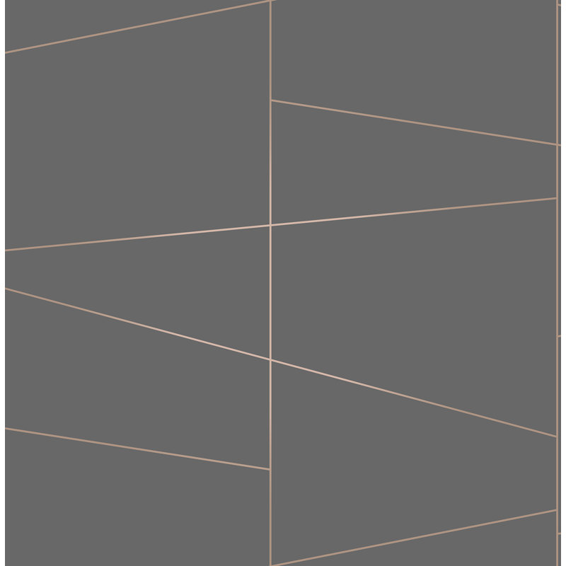 Rouleau de papier peint lisse L 33 pi x l 20,5 po Clinton, Gris