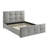 Queen Bed, Light Gray-88384600-88384602