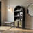 Arched Adjustable Office Storage Cabinet with shelves