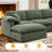144" Chenille Sectional Corner Sofa 7 Pieces Oversized Comfy Modular Reversible Couch With Upholstered Movable Ottoman-1978611655