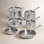 10-Piece Stainless Clad Cookware Set
