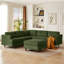 Canapé modulaire moderne, canapé-lit 6 places-117790150
