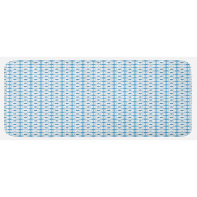 Tapis de cuisine abstrait