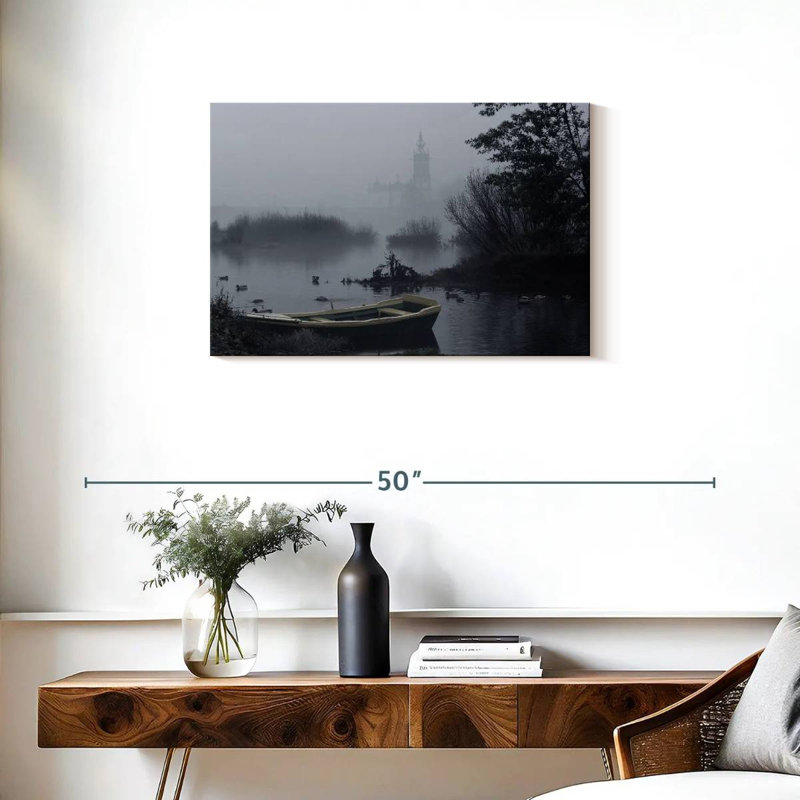 Hitzel Ponte De Lima River, 20" H x 30" W