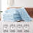 Fluffy Comforter Set 2 Pieces- All Seasons Heavy Faux Fur Comforter With One Pillowcase-116802355-116802363