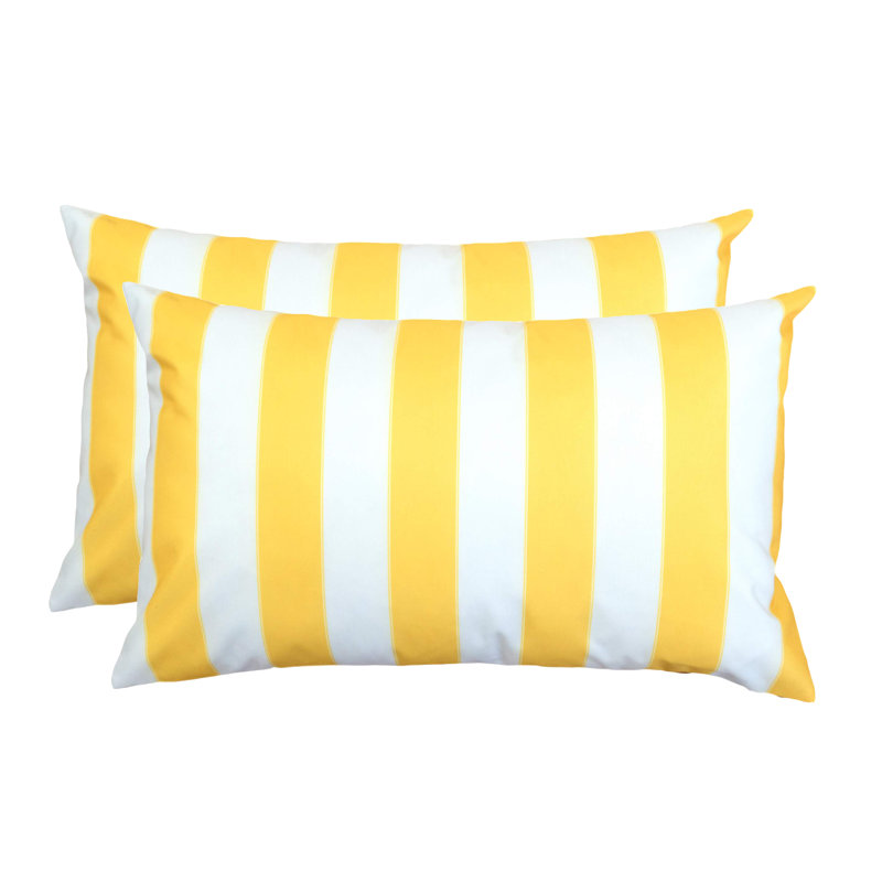 Josephine Outdoor Rectangular Pillow Cover & Insert, Yellow