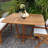 Freeport Square Teak Solid Wood Outdoor Dining Table , 47 " W 47 " D