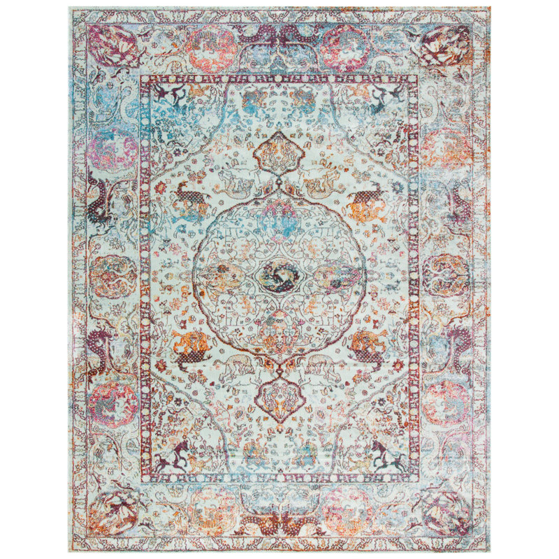 Marques Performance Oriental Rug, Rectangle 8' x 10'