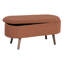Spillville Polyester Blend Upholstered Storage Bench-2105777932