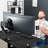 VIVO Black Clamp-On Pneumatic Spring Ultrawide Monitor and TV Mount