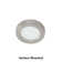 HR90 LED Edge Recessed Button Light Trim, 2700K Colour Temperature