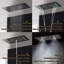 Robinet de douche thermostatique encastré à DEL Lucca