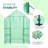 57'' x 57'' x 77'' Greenhouse