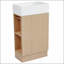 Meuble-lavabo de salle de bain avec lavabo, meuble-lavabo de salle de bain avec tablette, orienté vers la gauche ou vers la droite-1776460045