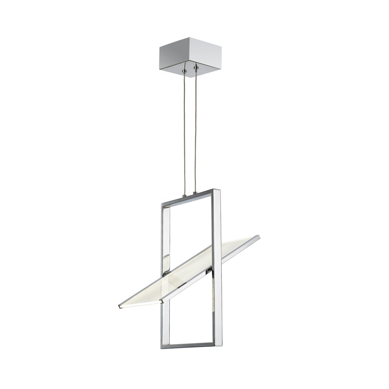 Palo Alto 1 - Light Chrome LED Single Pendant