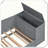 Daybed Storage Arms Trundle Charging Station Versatile Practical Design,Twin-1614280755