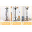 Solid Wood Freestanding Coat Rack-88061329