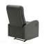 Fauteuil inclinable contemporain - similicuir noir-84181738