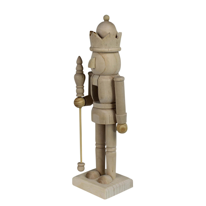 Wood Nutcracker, Taupe