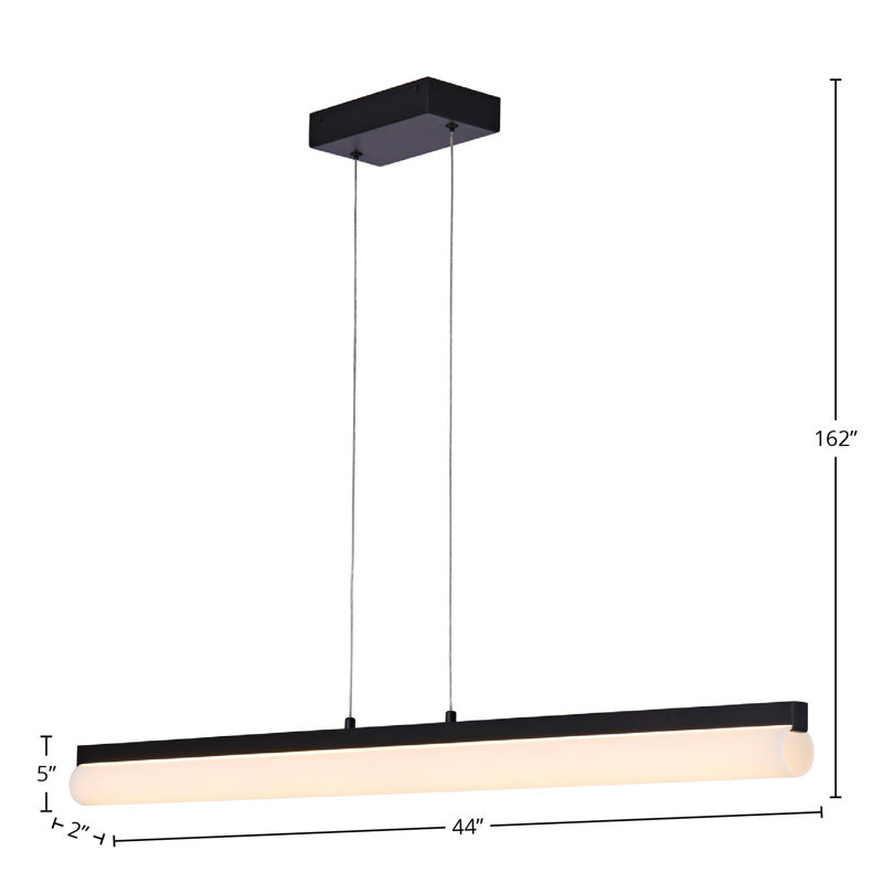 Luminaire suspendu Chico 1 LT noir mat Kalco