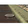 Tapis vert / ivoire Attell