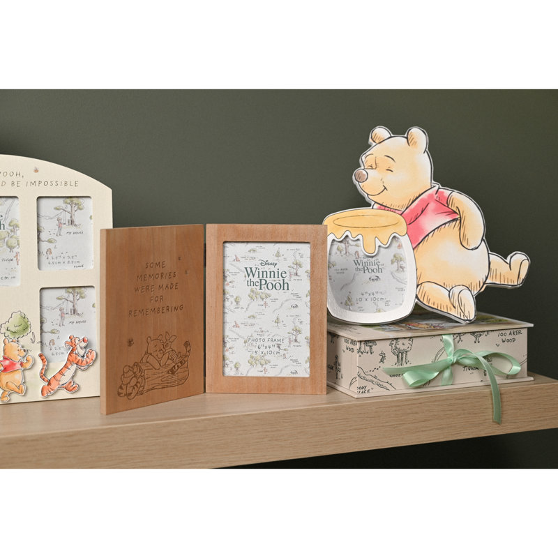 Disney Winnie The Pooh Shaped Photo Frame