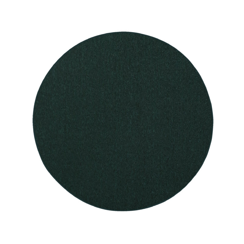 Donnelly Furnish my Place Modern Indoor/Outdoor Commercial Solid Color Rug - Pet and Kids Friendly Rug, Stain Resistant, Floor Carpet for Living Room & Hallway, Wedding - Dark Green