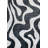 Rug Branch Elliot 5' x 8' (5'3" x 7'7") Black/White Abstract Wave Area Rug, Contemporary, Medium Pile, Stain-Resistant Carpet - Living Room, Bedroom, Dining Room, and Kitchen-1876549190