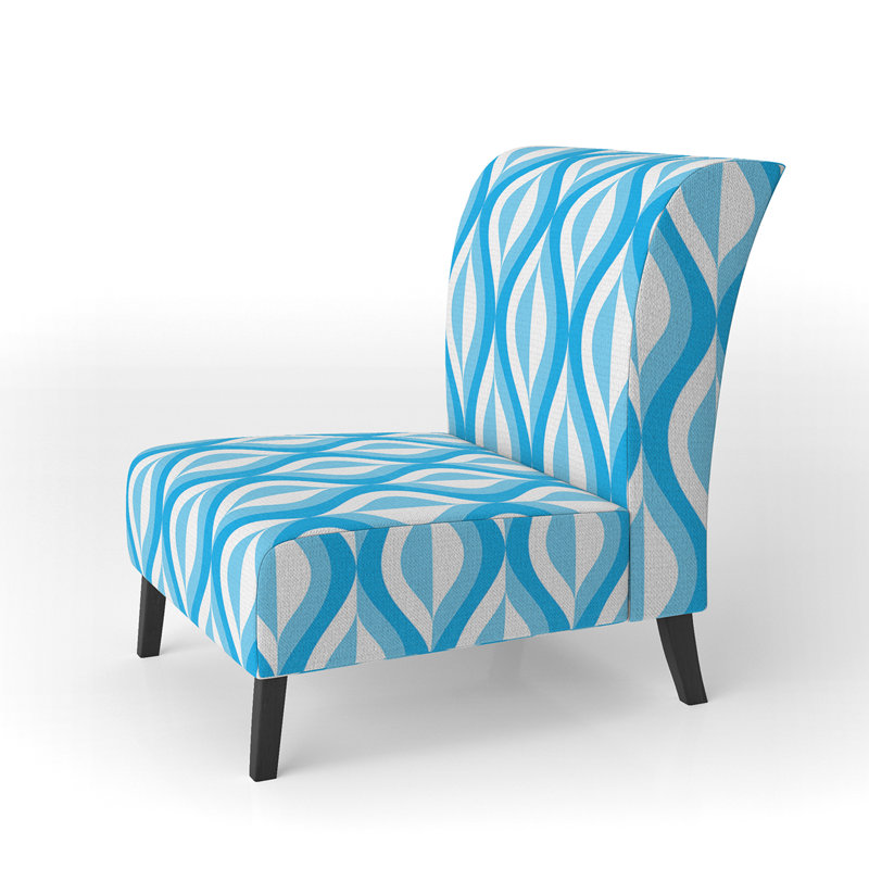 Fauteuil de chambre rembourré Mid-Century