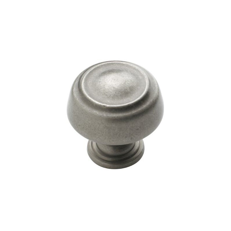 Mushroom Knob, Weathered Nickel