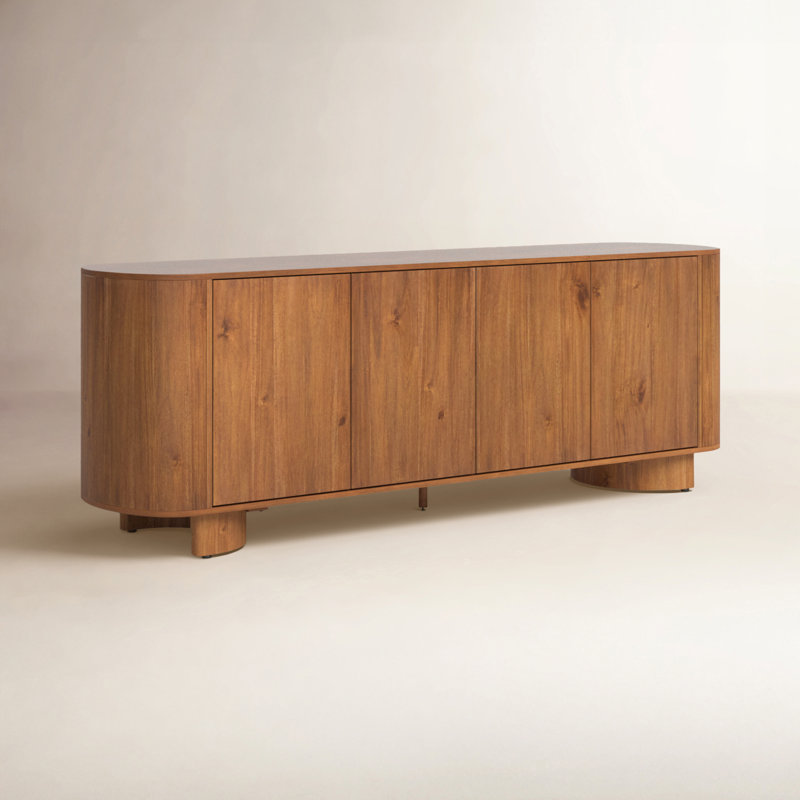 Paden Sideboard, Seasoned Brown Acacia