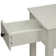 Bhairavi Transitional Wooden Rectangular End Table with Storage