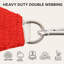 Toile d'ombrage rectangulaire en toile Colourtree, imperméable et anti-UV UPF50-54246435-90741918