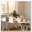 Table extensible de style nordique à base solide et robuste-1711811367
