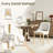 Upholstered Dining Chair With Solid Wood Legs-810922207-810922206