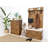 15 Pair Solid Wood Flip Down Shoe Storage