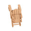 Chaise Adirondack pliante en PEHD Shawnna-86794601