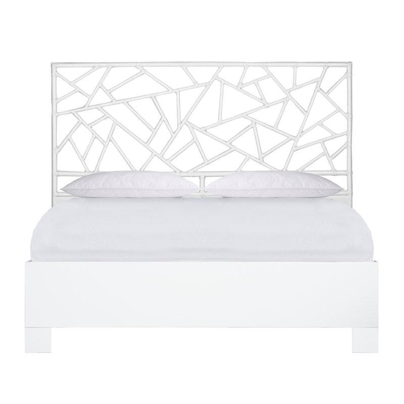 Tiffany Bed, King, White