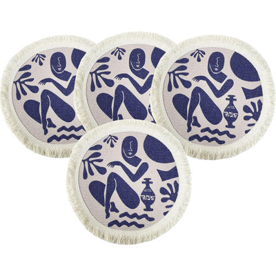 Abstract Round Placemat