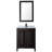 Daria 30'' Single Bathroom Vanity with Marble Top with Mirror-97873286-97873288