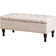 Higginbotham 40.94'' Wide Tufted Rectangle Storage Ottoman