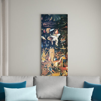Hieronymus Bosch - Wrapped Canvas Print