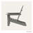 POLYWOOD x Sol 72 Jamarion Adirondack Chair-476637564