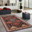 Kazak Hand Knotted Wool Oriental Area Rug in Navy
