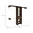 Manchester 250 Closet System with 5 Open Shelves, 1 Drawer, and 3 Metal Rods-1829166379