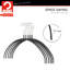 Metal Non-Slip Standard Hanger for Dress/Shirt/Sweater-984833974