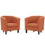 Ensemble de fauteuils rembourrés en tissu Modway Prospect-2041713394