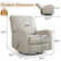 Saidee Manual Swivel Rocker Recliner Chair, Large Glider Recliner, High Back, Deep Seat